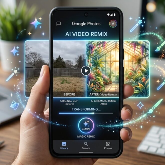 Google Photos Révolutionne l&rsquo;Édition Vidéo avec l&rsquo;IA