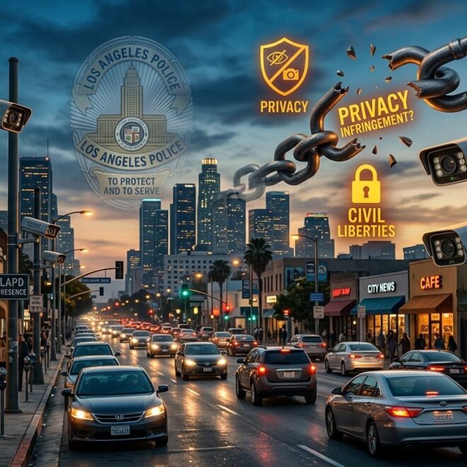 LAPD Rompt Avec Flock Safety Sur Questions De Vie Privée