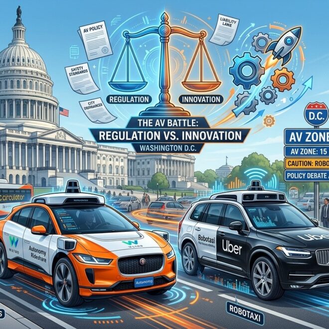 Robotaxis : Bataille Règles à Washington DC