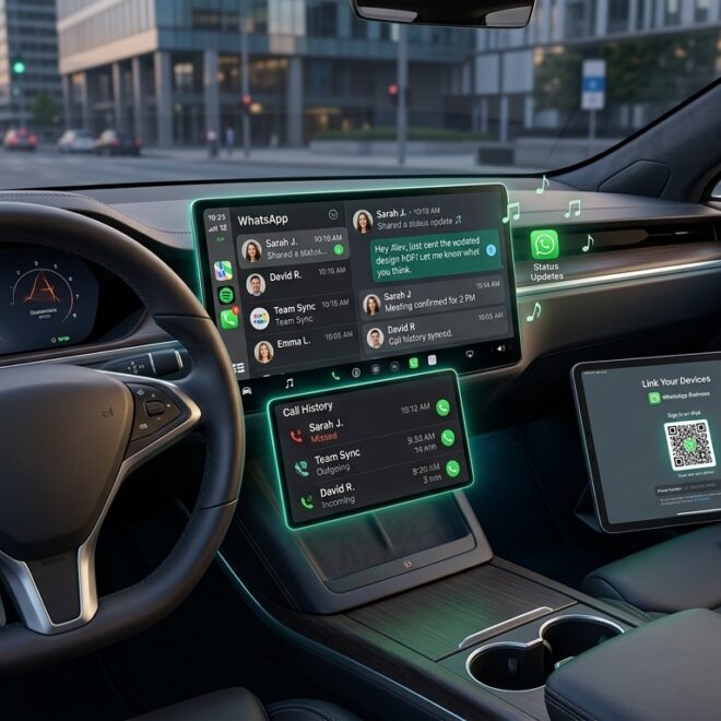 WhatsApp Révolutionne CarPlay, Android Auto et iPad