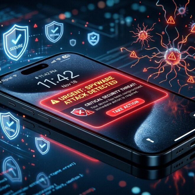 Alerte Spyware Apple : Agir Vite Pour Protéger SonWriting the French blog article Iphone