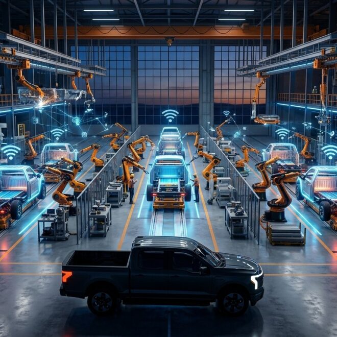 Ford Fathom Ev Truck Usine Révolutionnaire