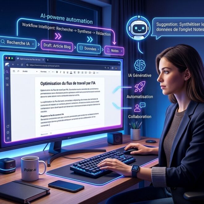 Polar : Le Navigateur IA pour les Travailleurs du Savoir