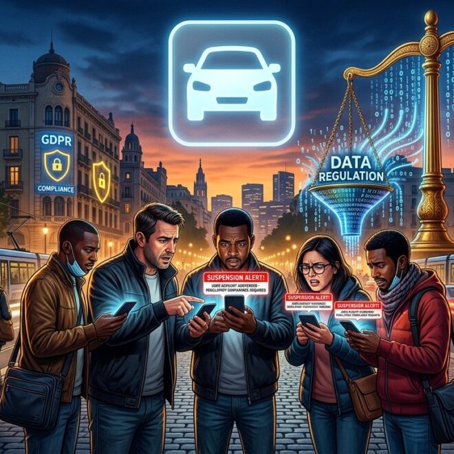 Uber Face À Une Amende Record En Europe