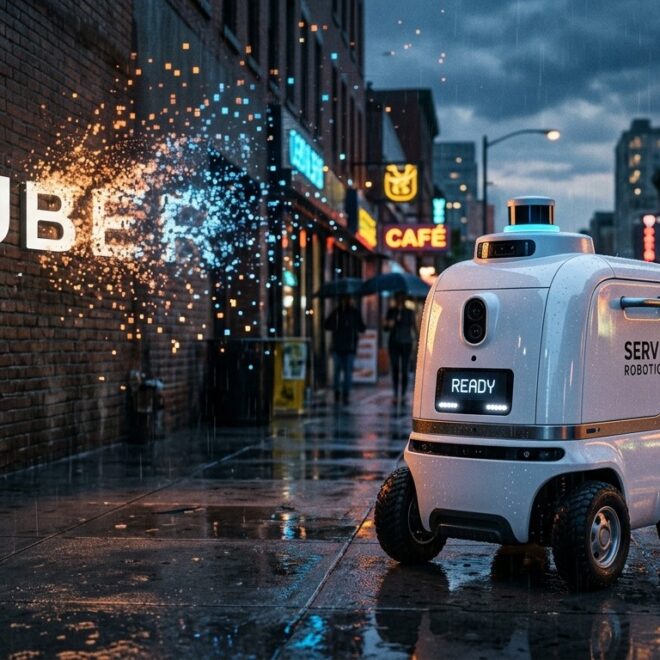 Uber Vend Sa Participation Dans Serve Robotics