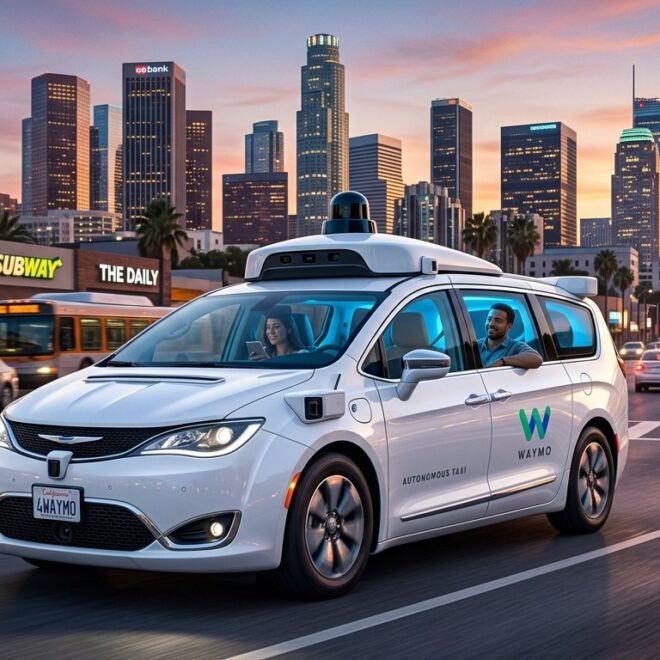Waymo Ojai Robotaxi Disponible Dans Trois Villes