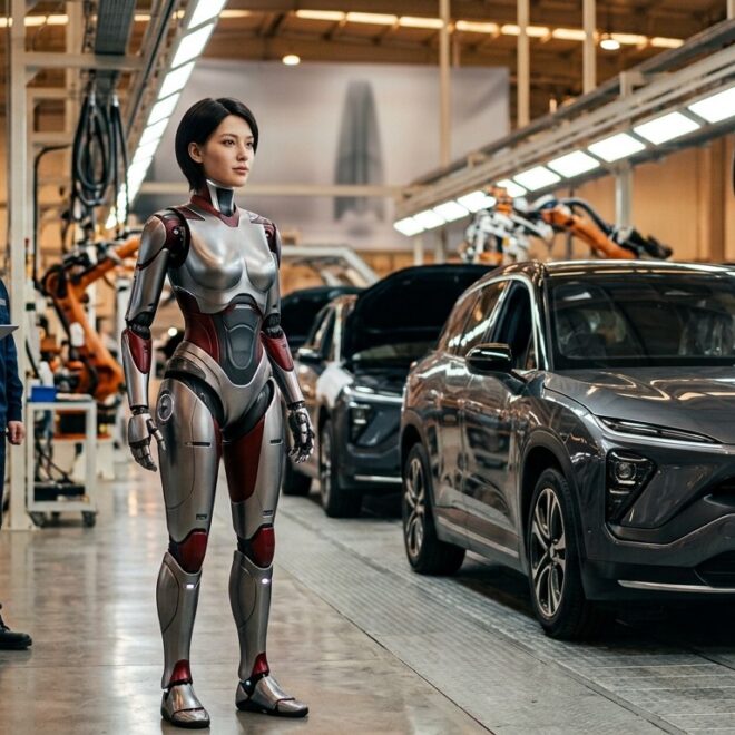 Les Constructeurs Chinois Misent Sur Les Robots Humanoïdes