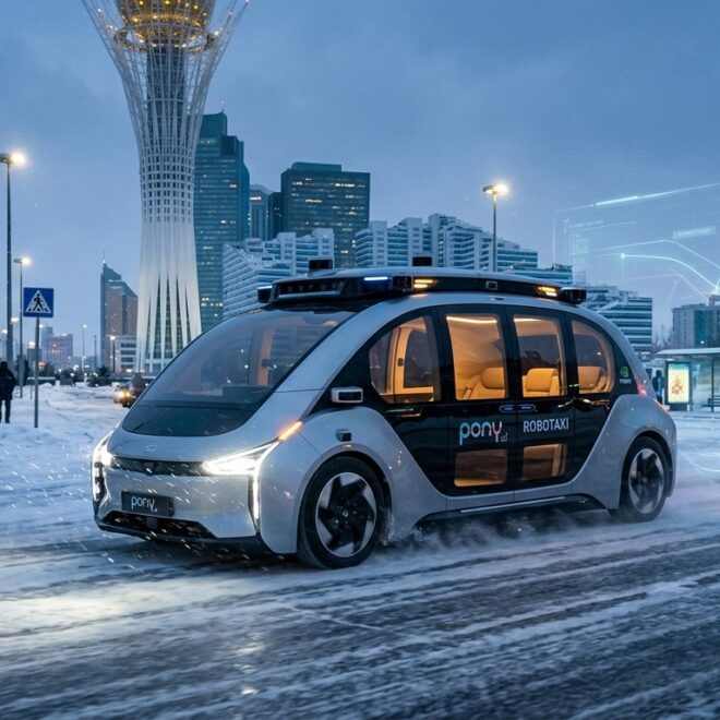 InDrive Robotaxis 2027 Asie Centrale Avec Pony AI