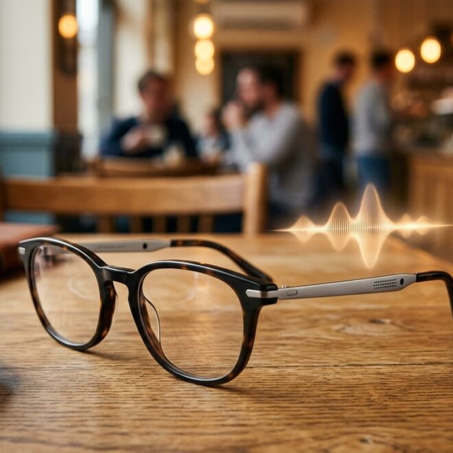 Legato Frames : Lunettes IA Contre La Perte Auditive
