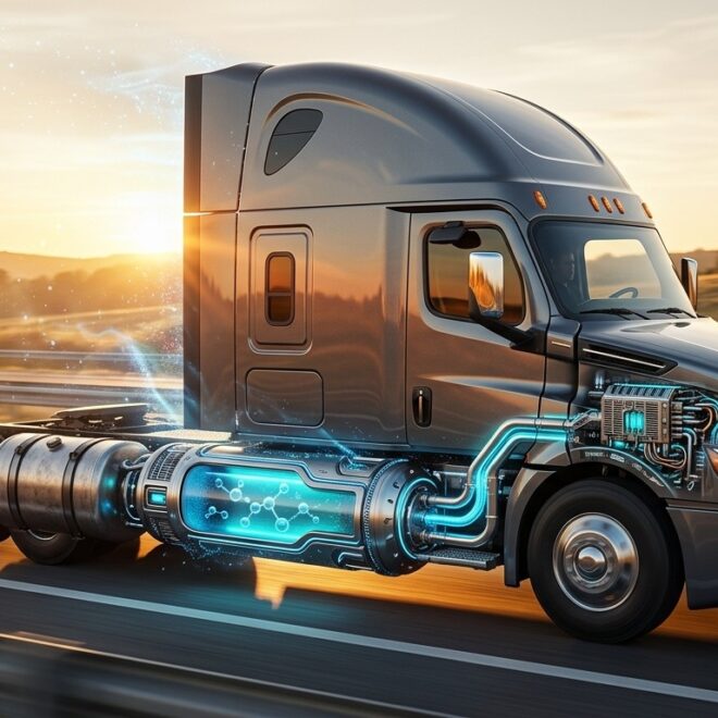 LNK Energies Transforme Camions Diesel En Hydrogène
