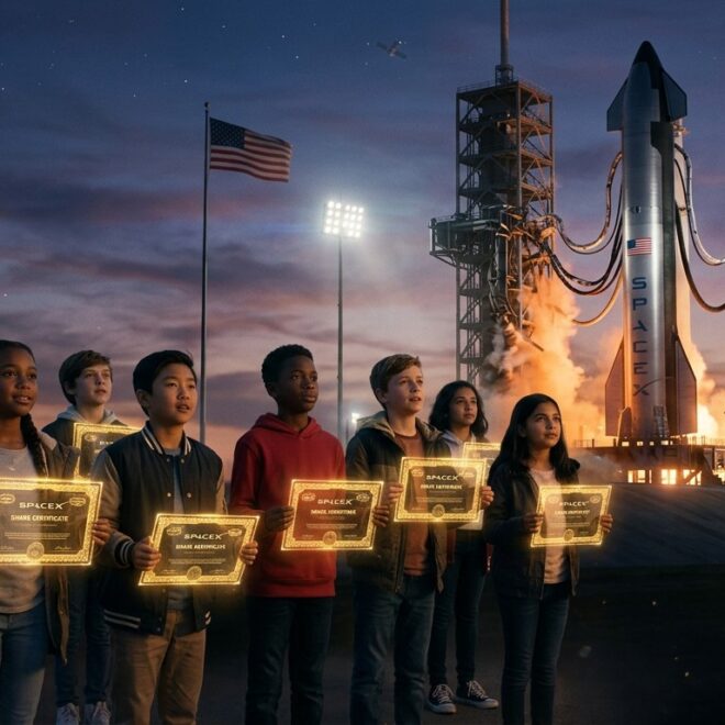 Musk Offre Une Action Spacex À Chaque Enfant